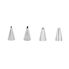 Wilton Petal & Flower Decorating Tip Set 4pk