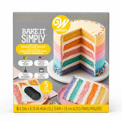 Round Layered Cake Tin set 15cm