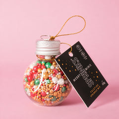 Yuletide Mix Sprinkle Orb Decorations