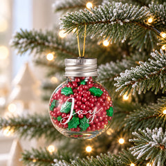 Merry & Bright Sprinkle Orb Decorations