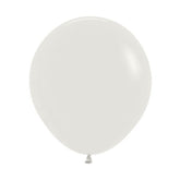 46cm Almond White Balloons