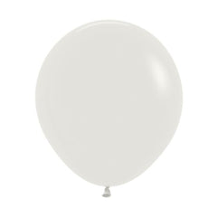 46cm Almond White Balloons