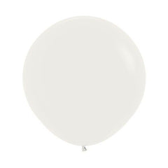 Large 60cm Almond White Balloons