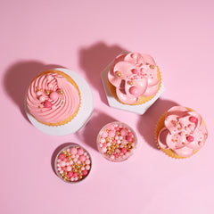 Pink Velvet Crunch Sprinkles