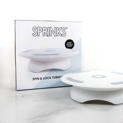 Spin & Lock Cake Decorating Turntable