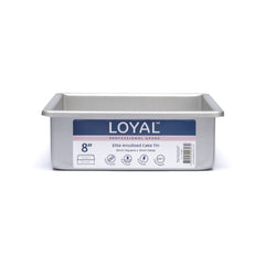 LOYAL Square Cake Tin 8" x 3" (20cm x 7.5cm)