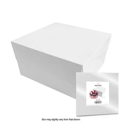 Cake Box 8x8x5in (20cm x 20cm x 13cm high)