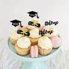 Graduation Cupcake Toppers 12pk