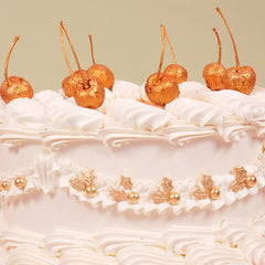 Golden Holly Sprinkle Orb Decorations