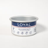 LOYAL Round Cake Tin 5" x 3" (12.5cm x 7.5cm)