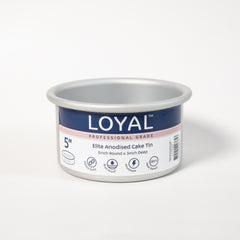 LOYAL Round Cake Tin 5" x 3" (12.5cm x 7.5cm)