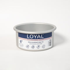 LOYAL Round Cake Tin 6" x 3" (15cm x 7.5cm)