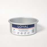 LOYAL Round Cake Tin 7" x 3" (18cm x 7.5cm)