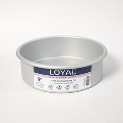 LOYAL Round Cake Tin 9" x 3" (23cm x 7.5cm)