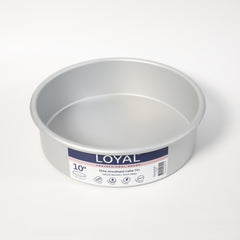LOYAL Round Cake Tin 10" x 3" (25cm x 7.5cm)