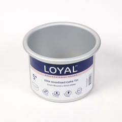 LOYAL Round Cake Tin 5" x 4" (12.5cm x 10cm)