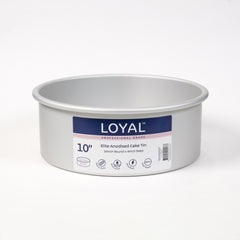LOYAL Round Cake Tin 10" x 4" (25cm x 10cm)