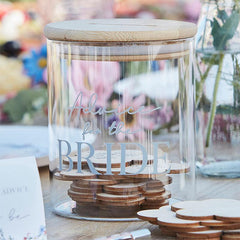 Boho Advice For The Bride Message Jar