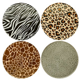 Animal Print Plates 8pk