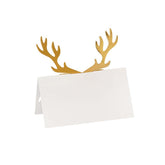 Cosy Christmas Antler Place Cards 10pk