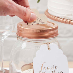 Botanics Wish Jar Wedding Guest Book