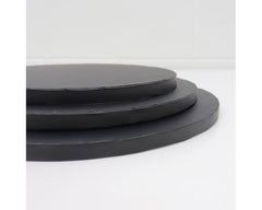 Black Round Cake Drum Board 30cm/12in