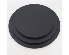 Black Round Cake Drum Board 25cm/10in