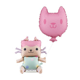 Gabby's Dollhouse Baby Box & Cat Foil Balloon