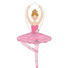 Jumbo Ballerina Girl Foil Balloon