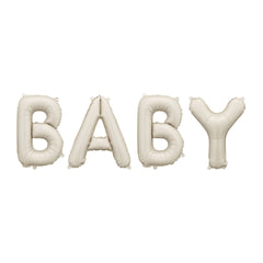 Beige Baby Foil Balloon