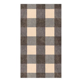 Black Gingham Large Napkins 20pk