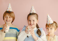 Confetti Party Hats 6pk