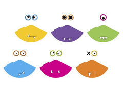 Monster Party Hats 6pk