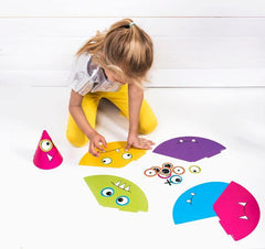 Monster Party Hats 6pk