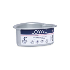 LOYAL Heart Cake Tin 6" x 3" (15cm x 7.5cm)