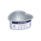 LOYAL Heart Cake Tin 6" x 3" (15cm x 7.5cm)