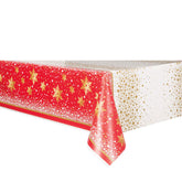 Gold Sparkle Christmas Tablecover