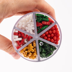 Christmas 6 Cell Sprinkles