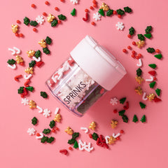 Christmas 6 Cell Sprinkles