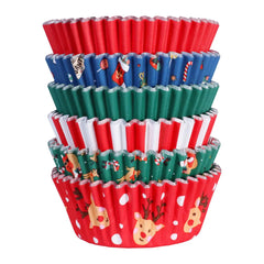 Christmas Cupcake Cases 100pk