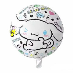 Cinnamoroll Round Foil Balloon