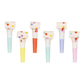 Confetti Paper Whistles 6pk