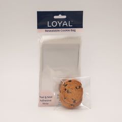 Small Resealable Cookie Bags 9cm x 13cm 100pk