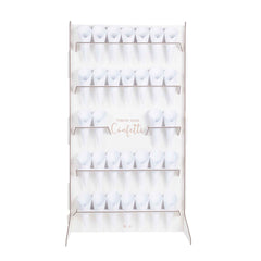 Wedding Confetti Stand and 32 Cones