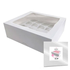 Cupcake Box 12 Holes 4in high