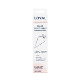 LOYAL Disposable Clear Piping Bags 12" 10pk