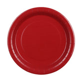 Dark Red Large Plates 6pk