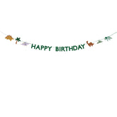Dinosaur Happy Birthday Banner