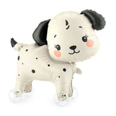 Dog On Wheels Foil Balloon