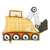 Large Excavator Foil Balloon